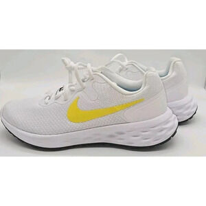 Nike Women’s Revolution 6 Next Nature ‘White Opti Yellow’ Size 7.5 - DC3729-105